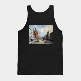 Queen Street Auckland New Zealand By Jacques Carabain Digitally Enhanced Tank Top